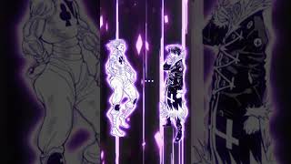 hisoka vs chrollo edit hxh edit anime shorts chrollolucifer jjk [upl. by Ozkum]