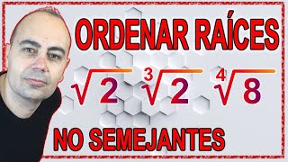 💥ORDENA FÁCILMENTE RAÍCES o Radicales No Semejantes De Mayor a Menor💥 [upl. by Reagan445]