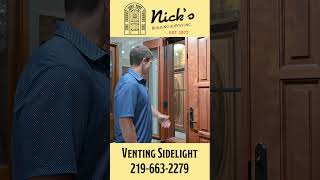 Nicks Venting Sidelight Doors [upl. by Anayhd]