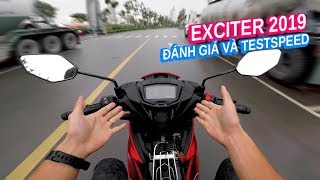 Đánh giá Exciter 150 2019 và test max speed  Vlog 99 [upl. by Spiegel283]