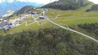 Rodlsberger Sky Glider Fisser Flieger Sommer Funpark Fiss 2016 POV Onride [upl. by Ofori745]