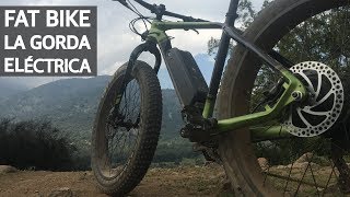 Review Fat Bike Eléctrica  Bicicleta Probada en Ciudad Nieve Arena y Bike Park [upl. by Nyahs253]