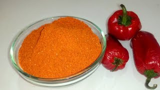 How to Make Paprika Powder at Home [upl. by Zashin256]