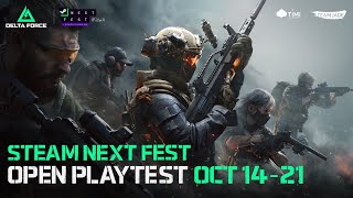 Delta Force  Official Steam Next Fest Playtest Trailer [upl. by Arihs]