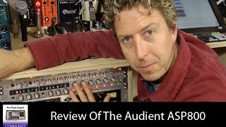 Review Of The Audient ASP800 8 Channel Mic Pre amp A D [upl. by Baryram]