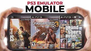 Finally PS3 Emulator Possible On Mobile Play PS3 Games Like GOW 3 Uncharted Last of Us [upl. by Anitsrik735]