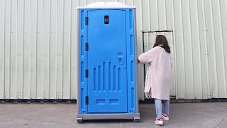 Portable Restroom Toilet Chemical HDPE Porta Potty [upl. by Aihsila826]