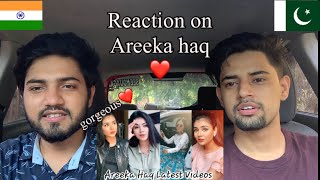 Indian reaction on Areeka haq tik tok 202021 videos [upl. by Melc]