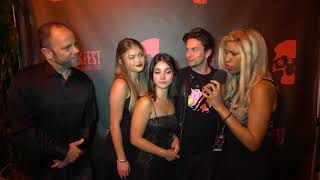 Shriekfest 2019 Red Carpet Interviews The castcrew quotDo Not Replyquot [upl. by Alvy246]