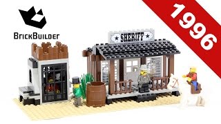 Lego  Back To History  6755 Sheriffs LockUp  1996  BrickBuilder [upl. by Nalaf]