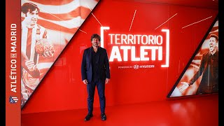 Demetrio Albertini visitó TerritorioAtleti [upl. by Assel321]