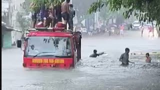 RESULTA NG PAG APAW NG LA MESA DAM BAHA ANG PEARL DRIVE FAIRVIEW [upl. by Voe]