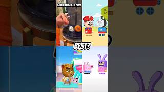 ANNOYING MARSHMALLOW Part 2 🤪🥴😵 Talking Tom Animation Meme shorts memes funny [upl. by Hubbard]