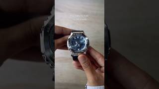 An exclusive look at Casio GShock Bluetooth AnalogDigital Turquoise watch  GMT India  unboxing [upl. by Tebasile139]