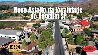 Asfalto novo na localidade de Angelim em São Fidélis RJ [upl. by Gleda943]