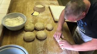 Brotbacken im Holzbackofen Schweizer Ruchbrot [upl. by Sigismondo884]