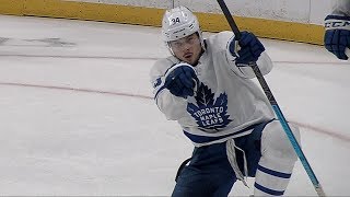 Auston Matthews wins it with 27 seconds left in overtime [upl. by Nabal]