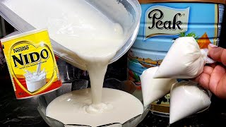 How to make JUST 2 Ingredients Homemade Yogurt with POWDER MILK  Cameroon Kossam Yogurt [upl. by Aciretahs]