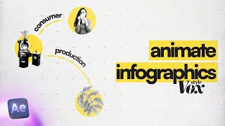 How To Animate Infographics Like VOX After Effects Tutorial [upl. by Larred]