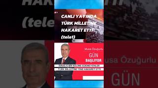 Tele1de canlı yayın skandalı Türk Milletine hakaret etti tele1 skandal haber chp özgürözel [upl. by Pillihpnhoj]