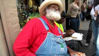 Grandpa Elliot Sings quotStand by Me in the French Quarter [upl. by Etnoled848]