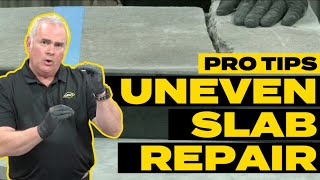 Pro Tips — Sakrete Best DIY Method to Level and Repair an Uneven Concrete Slab [upl. by Sophey]