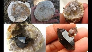 How to find Mooralla Geodes with Smoky Quartz Crystals  Mooralla Video 1 [upl. by Jocko]