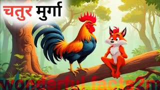 चतुरमुर्गाऔरलोमड़ीCHATUR MURGA OR LOMDIHINDI KAHANIYANEW STORY 2024NEW MORAL STORIES 2024 [upl. by Truc750]