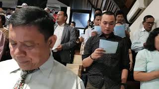 Suasana Ibadah Malam Tahun Baru di HKBP Serpong [upl. by Rodrick57]