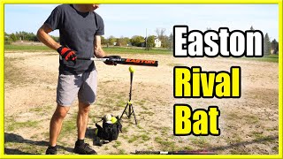 Easton Rival Slow Pitch Softball Bat Review 100 Aluminum Bat [upl. by Jesse]