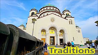 The Temple of Saint Sava Live sound Belgrade Serbia Traditions and History [upl. by Amaerd]