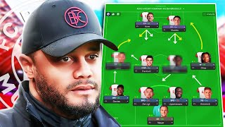 Vincent Kompanys DYNAMIC Tactic  IT DESTROYS MIDFIELDS  FM24 TACTICS [upl. by Anaitsirc]