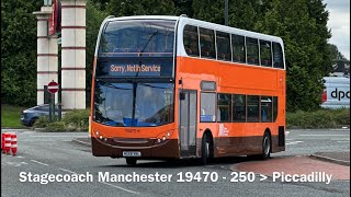 Stagecoach 19470 ADL Enviro 400 Voith€4 MX58VBL [upl. by Ardek]