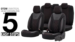 How To Install Otom Universal Size Car Seat Covers [upl. by Rainie]