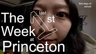 first week at princeton dance show first day of classes foot mold  swivvlog 26 [upl. by Arod]