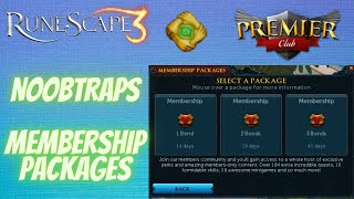 RuneScape 3  Noobtraps Membership [upl. by Sirovaj]