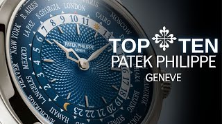 Top 10 Best Patek Philippe Watches  The Luxury Watches [upl. by Amias]