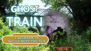 Ghost Train Fakenham to WellsNextTheSea Lost Railways Animation [upl. by Lovmilla848]