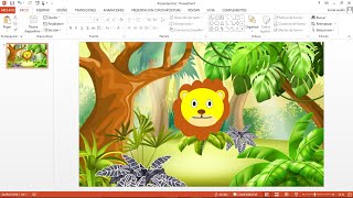 ¿Cómo hacer un León utilizando Microsoft PowerPoint  Aprende a construir con figuras geométricas [upl. by Arivle]