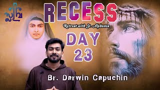 RECESS A retreat with St Alphonsa  BrDarwin Capuchin  Reflection on St Alphonsa Malayalam [upl. by Yran]