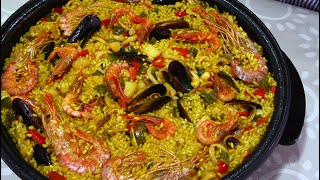 Paella de marisco [upl. by Hui]