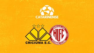 JORNADA ESPORTIVA  CRICIÚMA X HERCÍLIO LUZ  CATARINENSE 2024  17032024 [upl. by Pirnot]