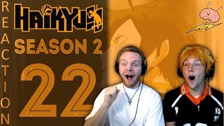 SOS Bros React  Haikyuu Season 2 Episode 22  YAMAGUCHI MY BOI [upl. by Yseulta]