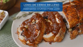 Lomo de cerdo relleno adobado [upl. by Anuaek]