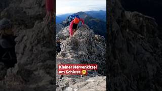 Gipfelgrat  Ehrwalder Sonnenspitze ehrwald bergsteigen grat seebensee ehrwaldersonnenspitze [upl. by Malley]