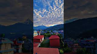 Nepal Sky Mountain 🏔️youtubeshorts sky mountains beautiful earth beauty nepal [upl. by Koslo]