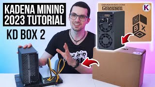 2023 Kadena KDA Mining Tutorial  KD BOX 2 Review amp Test [upl. by Elleirad609]