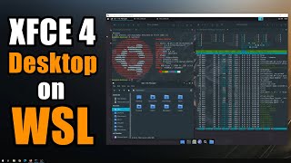 XFCE 4 Linux Desktop on WSL windows subsystem for linux with Pulse Audio [upl. by Ansell527]