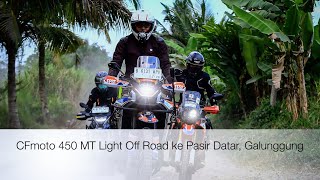 CFmoto 450 MT Light Offroad ke Pasir Datar [upl. by Anilag]