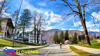 DRIVING IN SLOVENIA 🇸🇮 4K ONE OF THE MOST BEAUTIFUL ROADS IN SLOVENIA TO THE WATERFALL SAVICA [upl. by Beach]